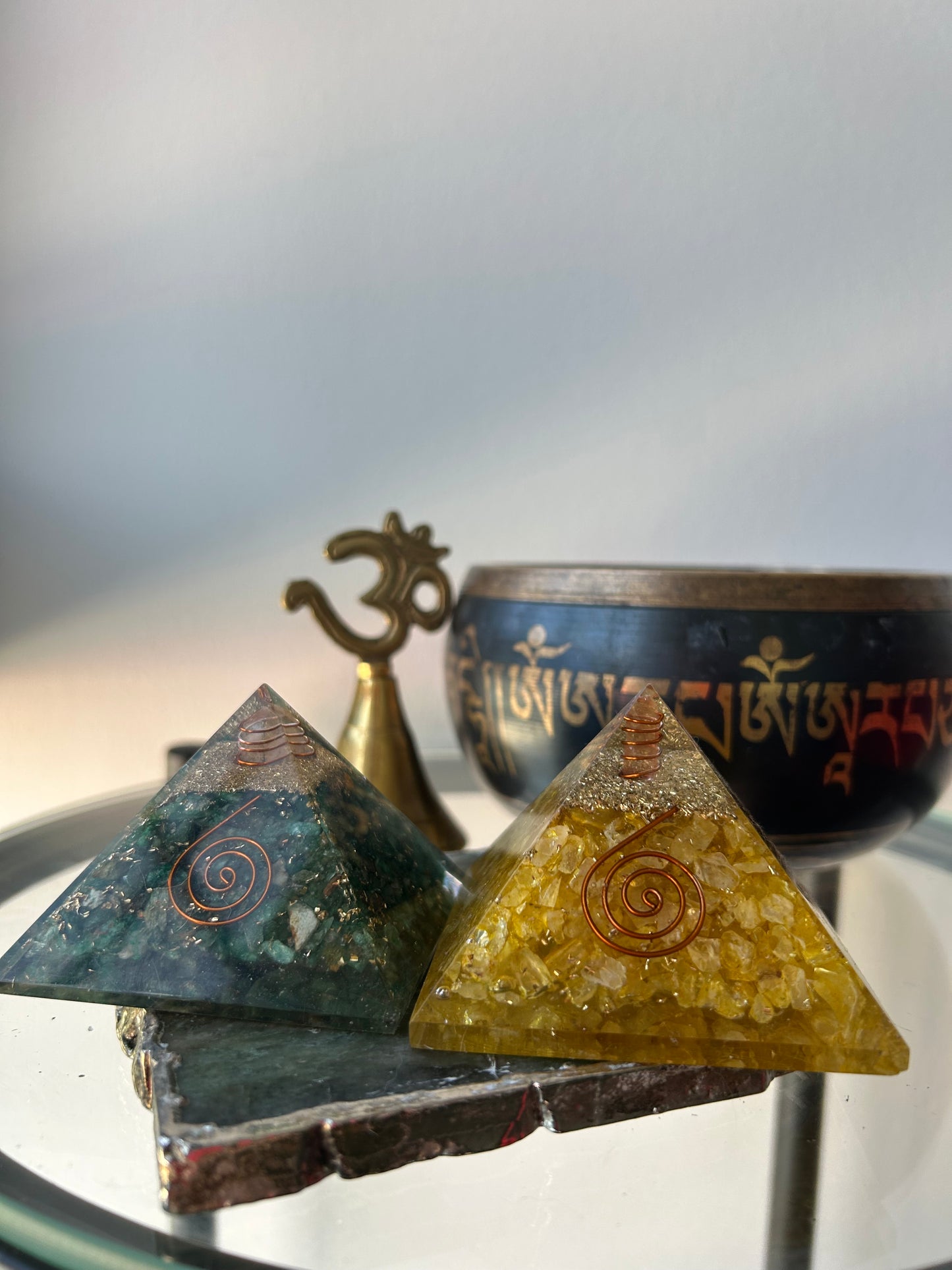 Manifesting Abundance Crystal Pyramid Bundle