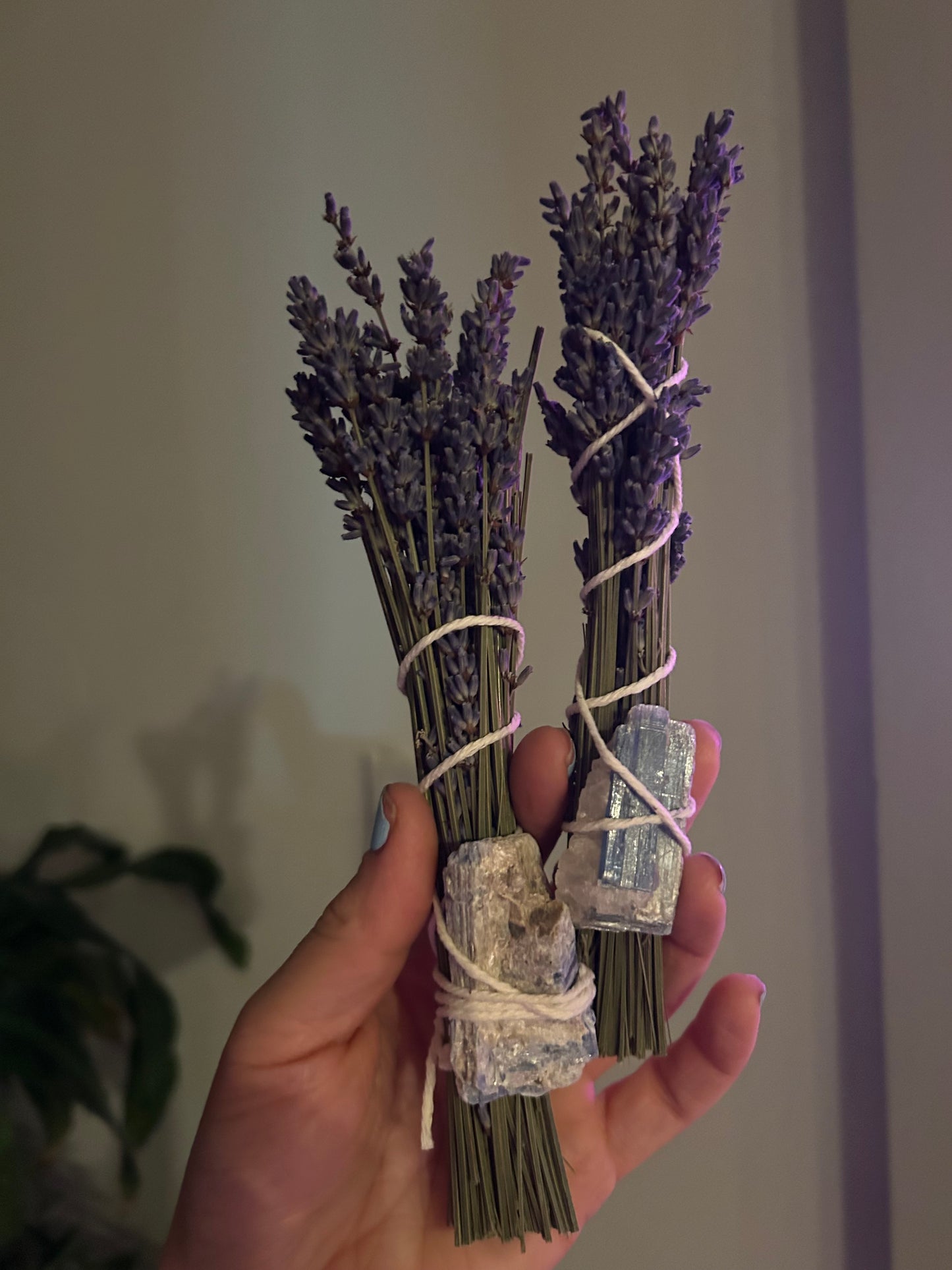 Lavender + Kyanite Smudge