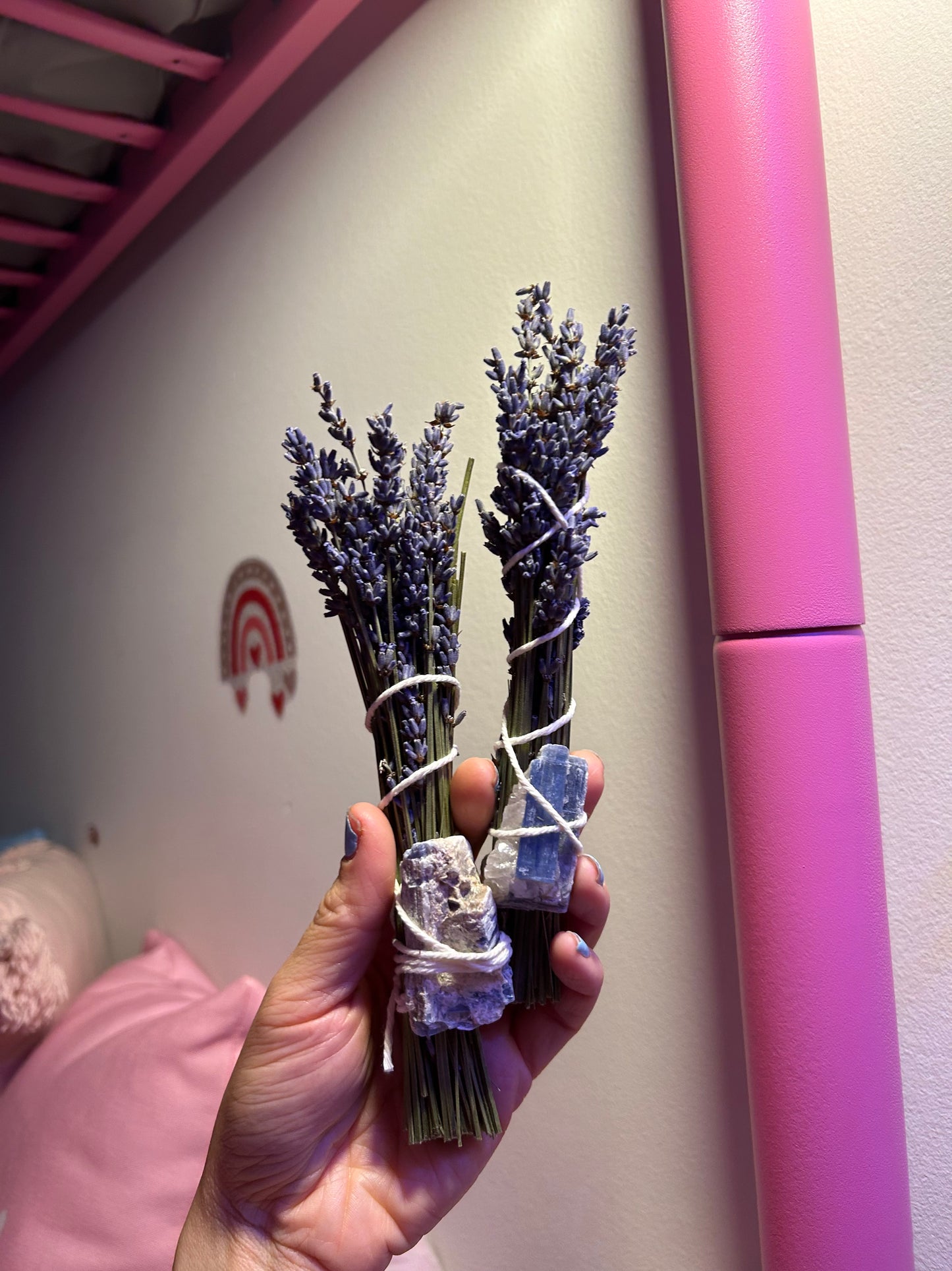 Lavender + Kyanite Smudge