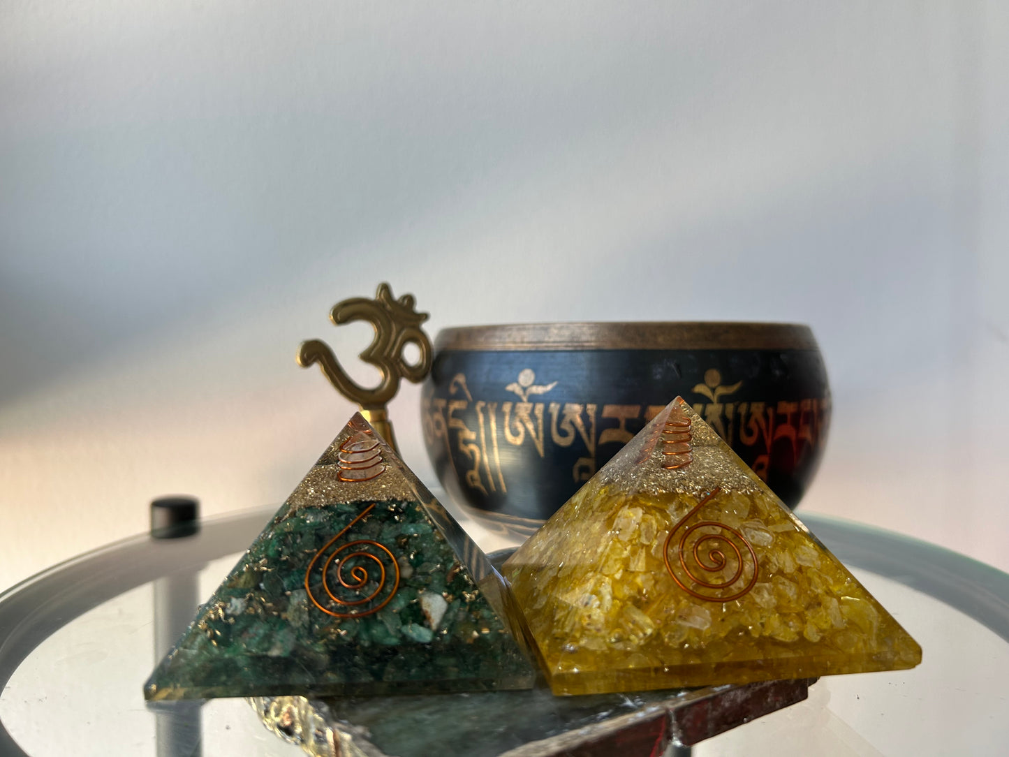 Manifesting Abundance Crystal Pyramid Bundle