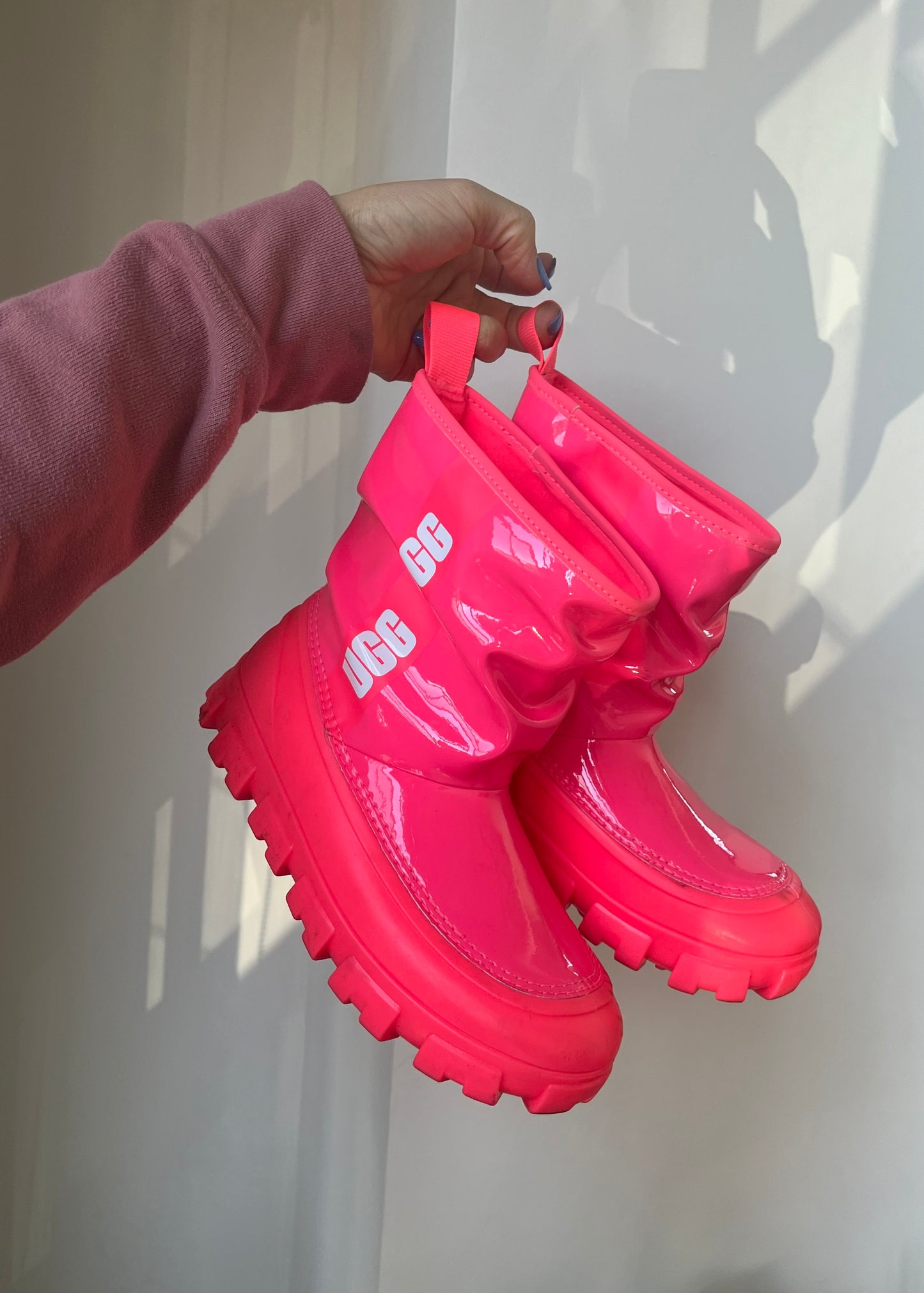 Neon Pink Ugg Boots