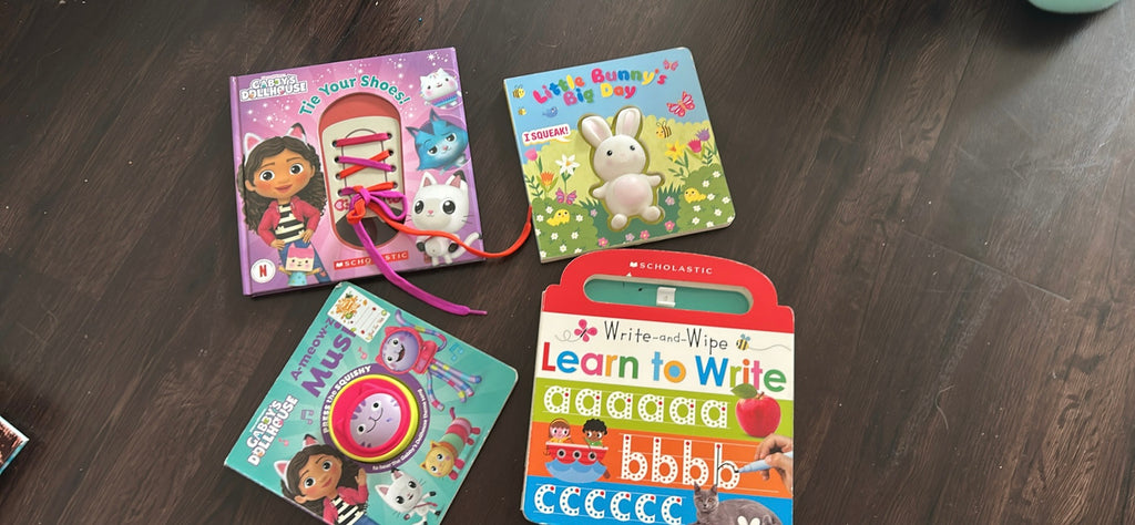 4pc Kids Learning Book Bundle