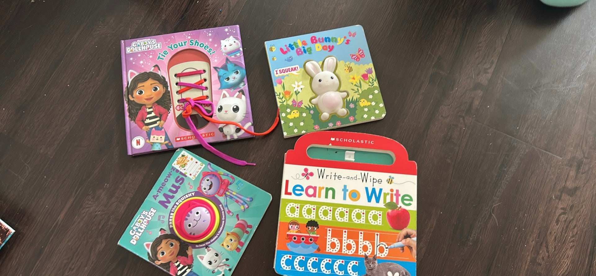 4pc Kids Learning Book Bundle