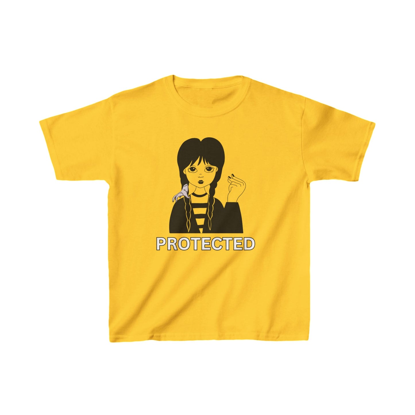 Kids Wednesday Addams & Evil Eye Tee