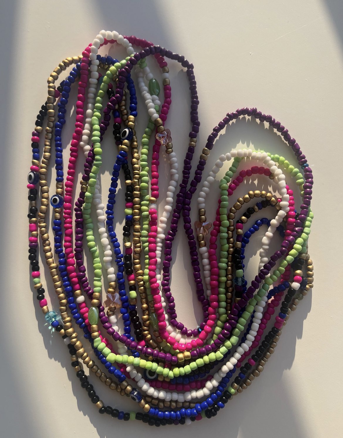 Custom Crystal Waist Bead Set