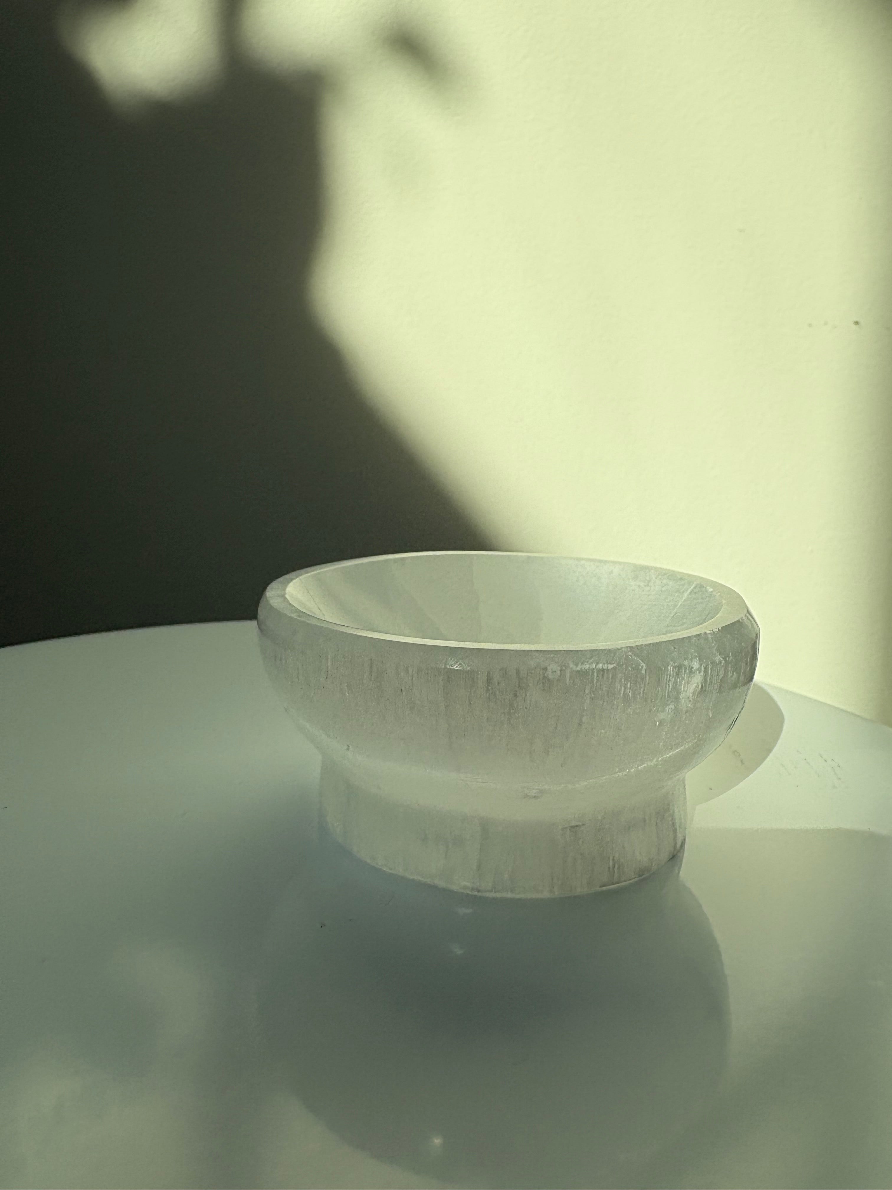 Selenite Jewelry Dish