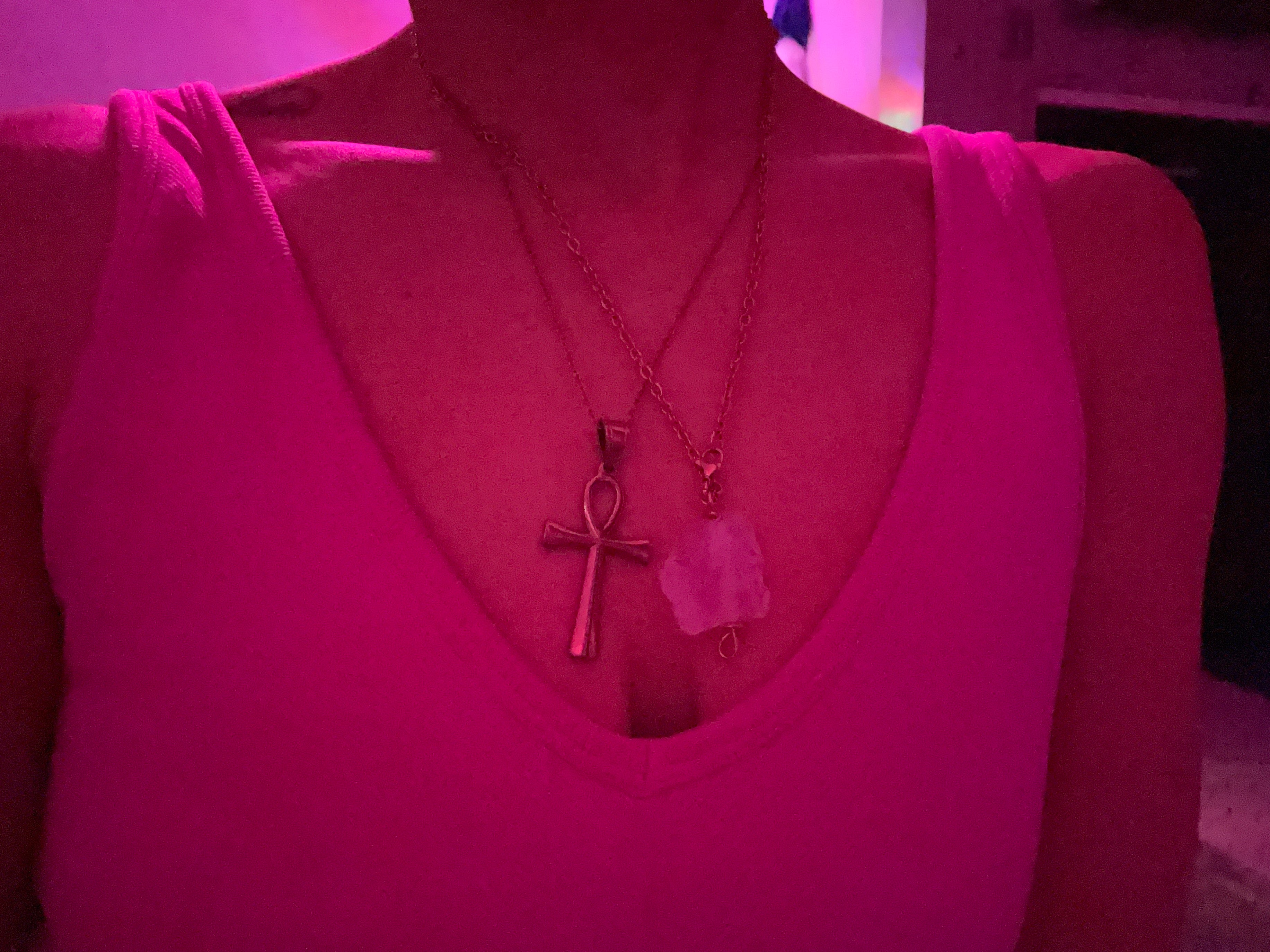 Purity & Ankh Necklace Set