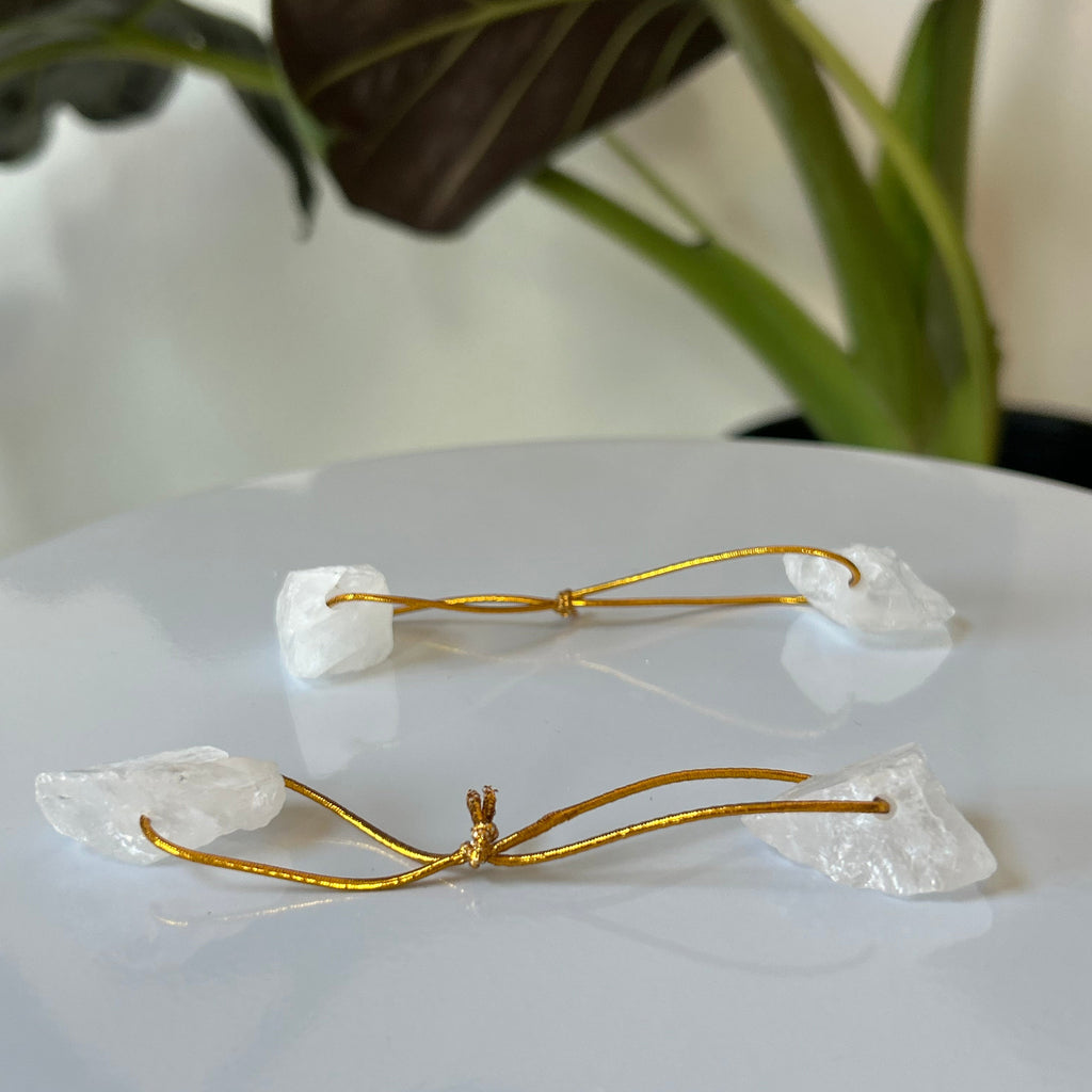 Raw Clear Quartz Hair Balls