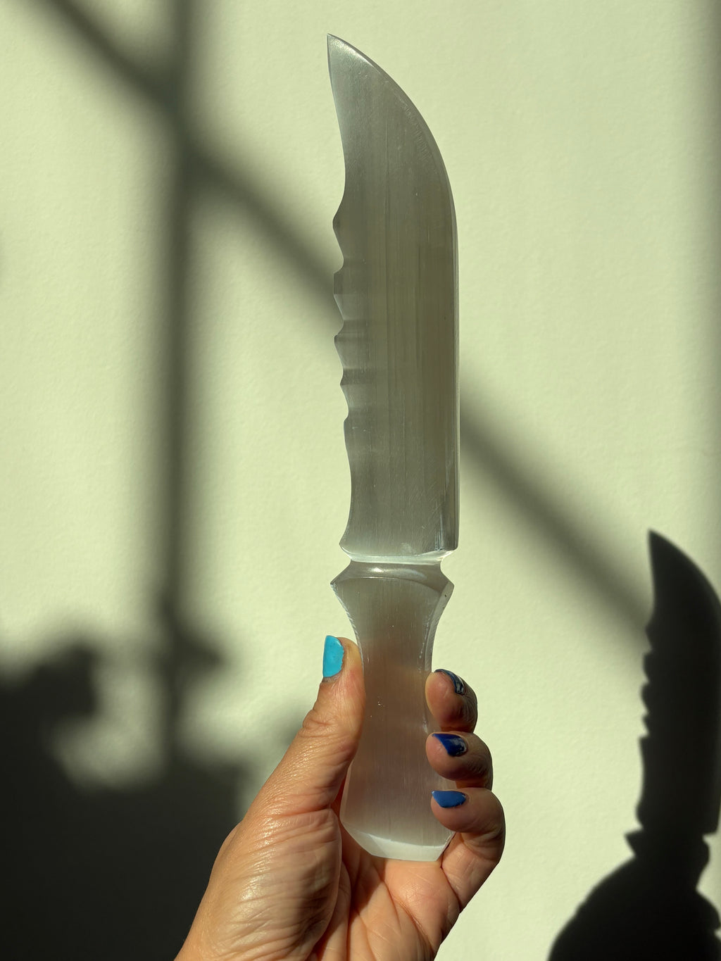Selenite Knife