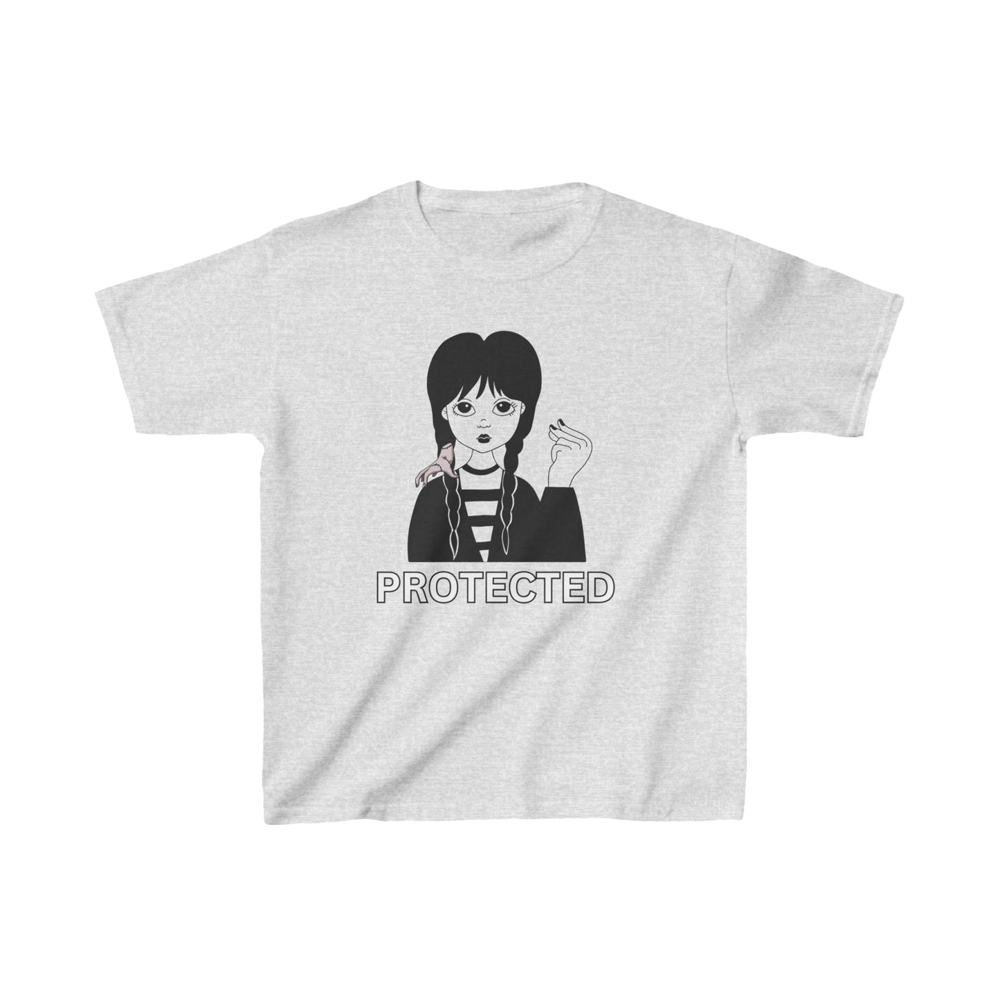 Kids Wednesday Addams & Evil Eye Tee