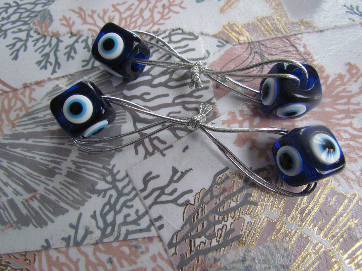 Handmade Evil Eye Hair Balls