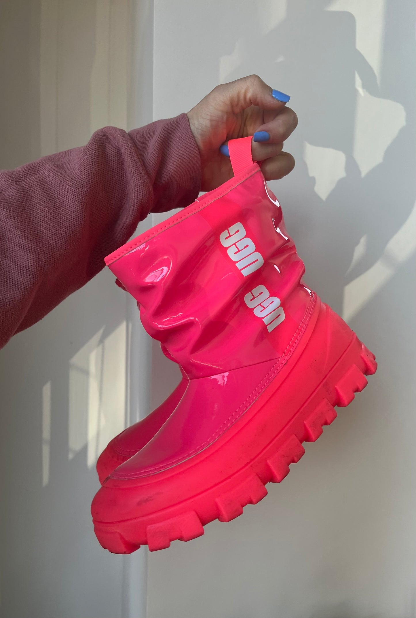 Neon Pink Ugg Boots