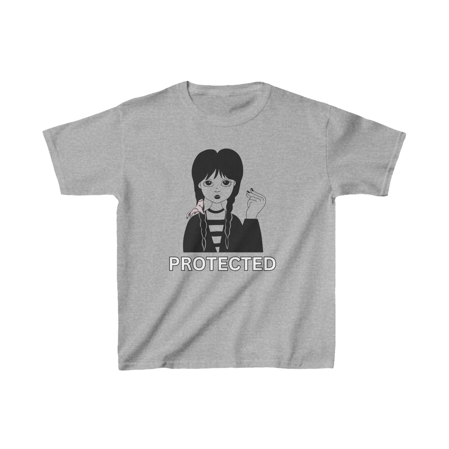 Kids Wednesday Addams & Evil Eye Tee