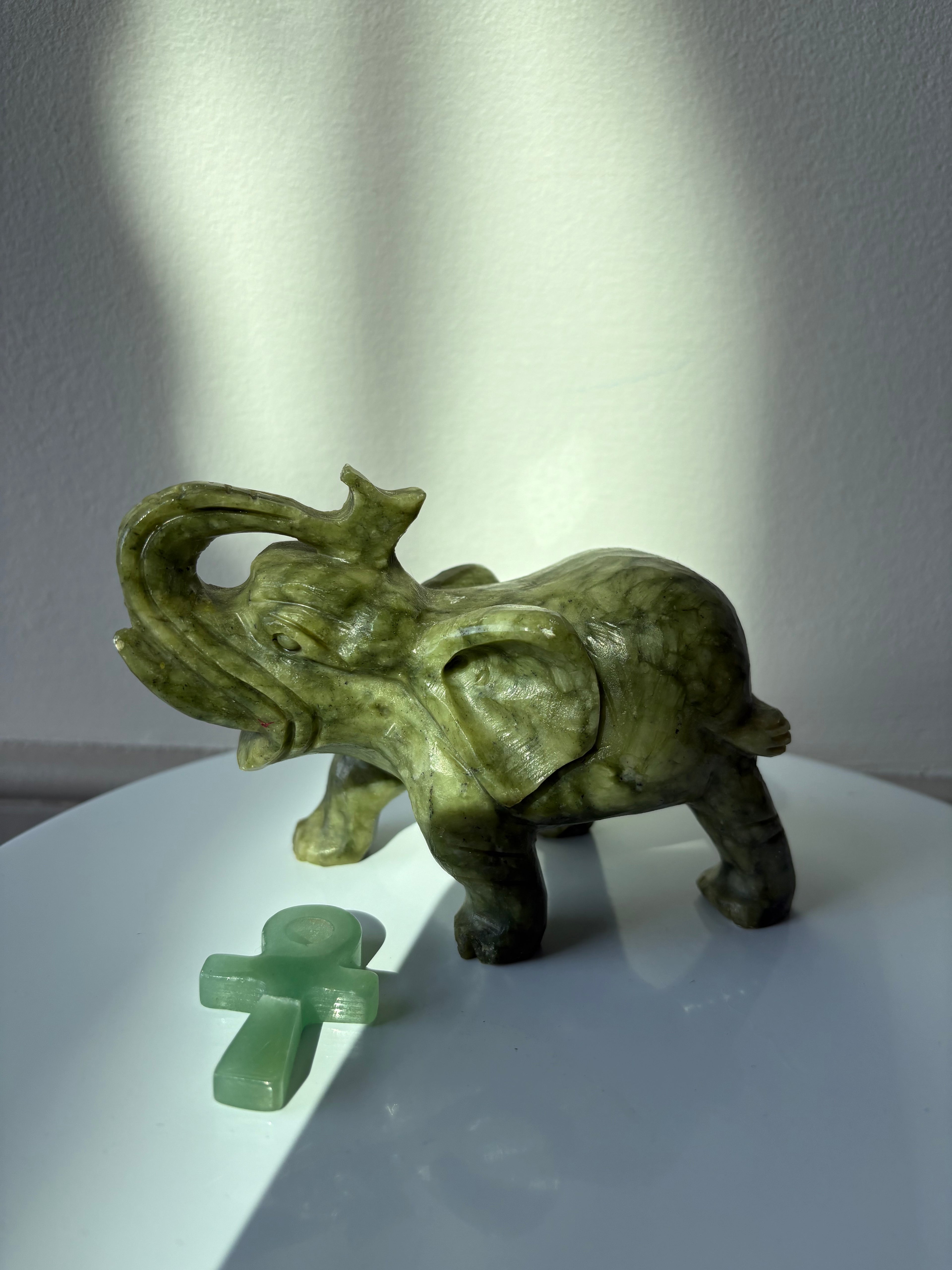 Jade Elephant & Ankh