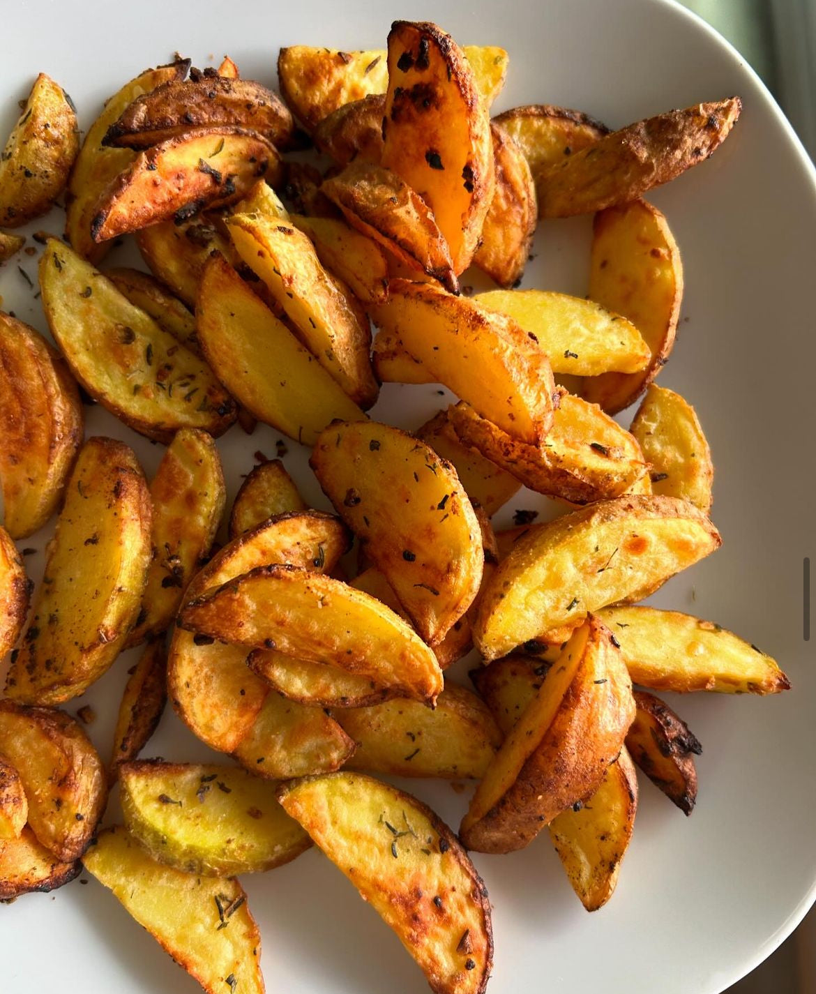 Air Fried Potato Wedges