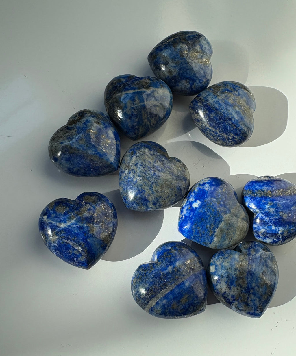 Lapis Lazuli Heart