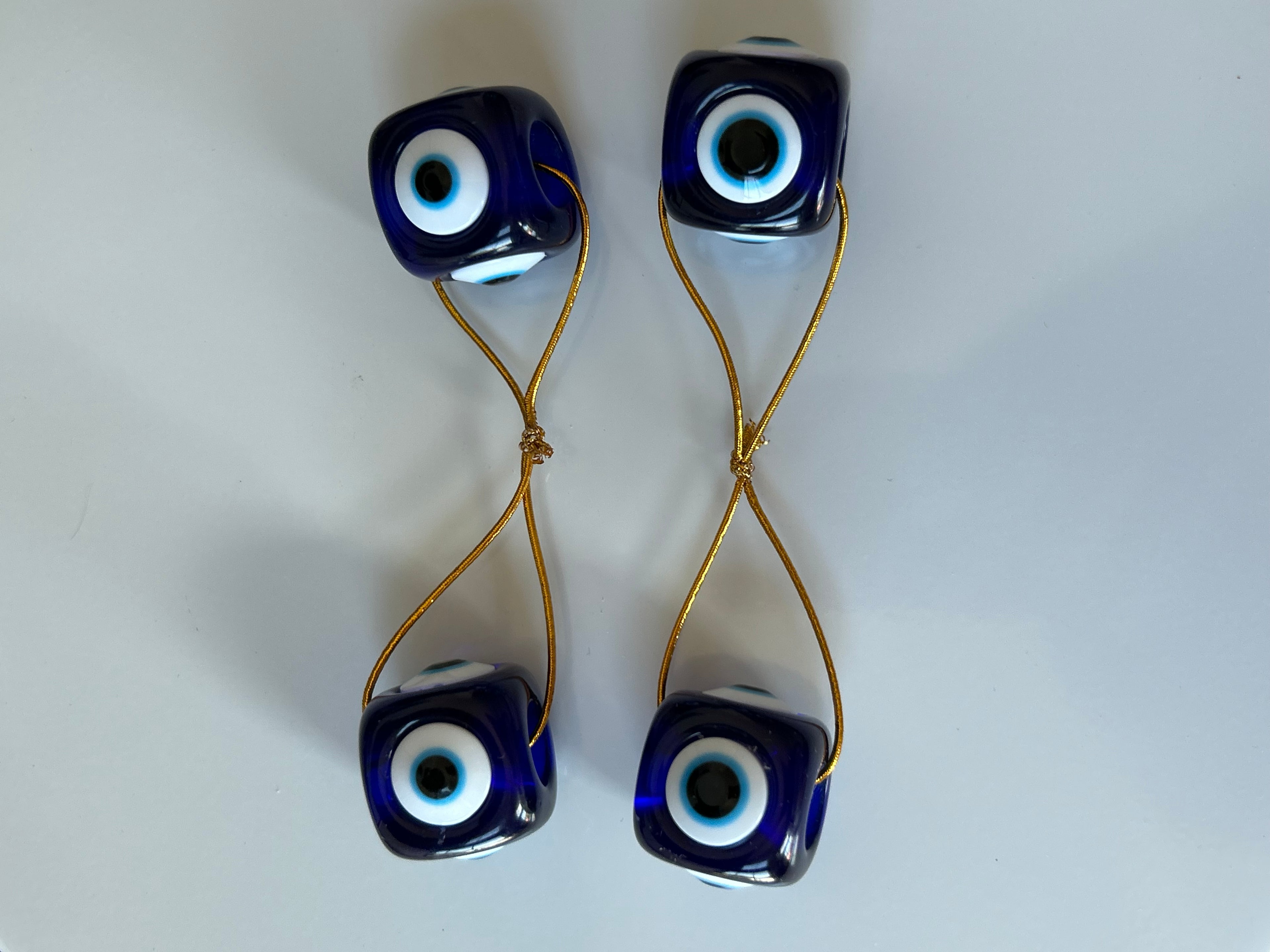 Handmade Evil Eye Hair Balls
