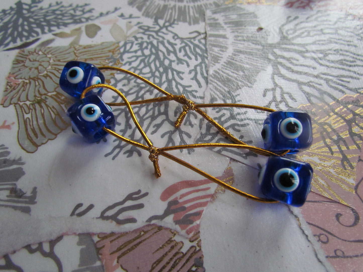 Handmade Evil Eye Hair Balls