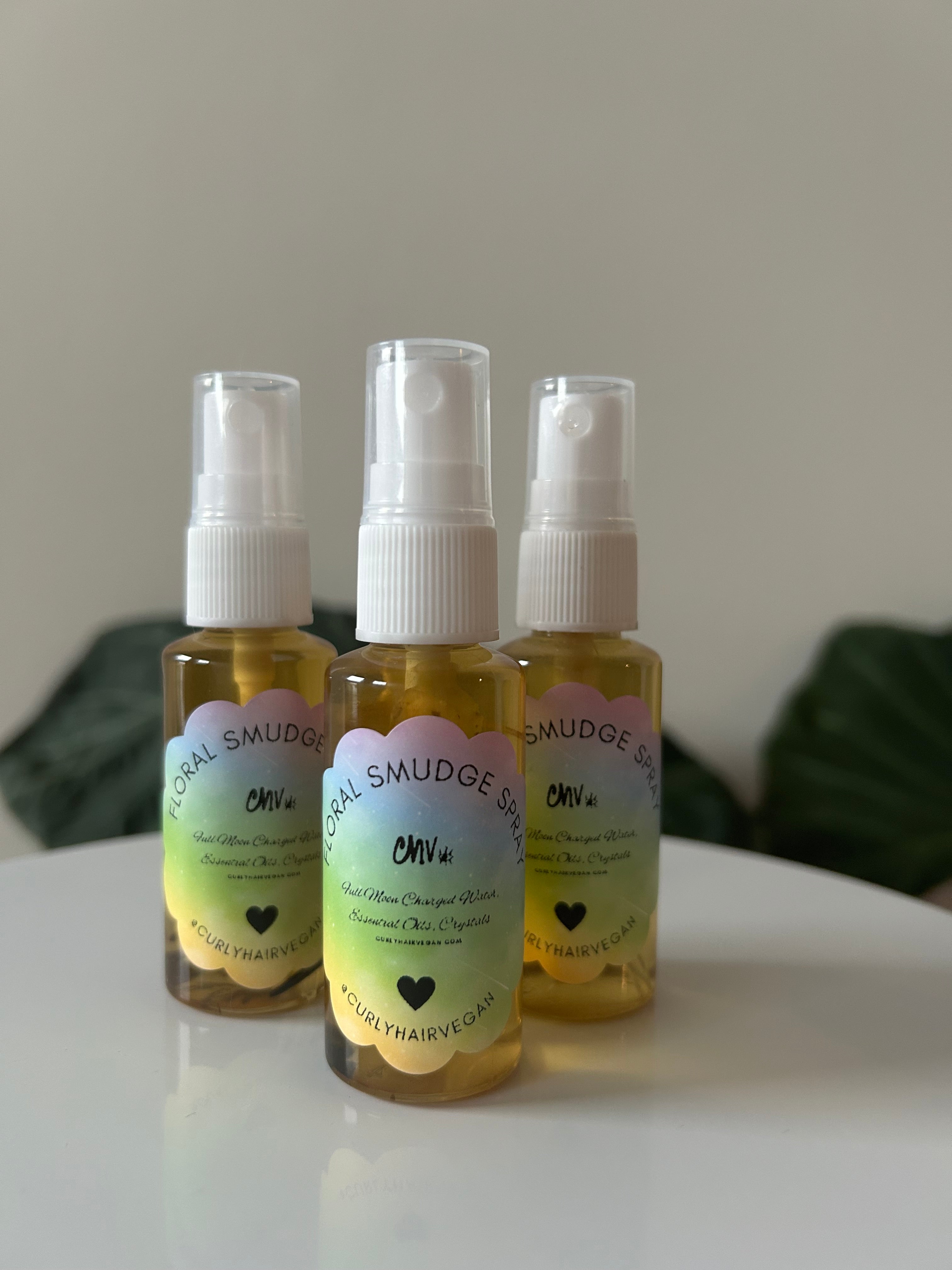 Mini Floral Smudge Spray