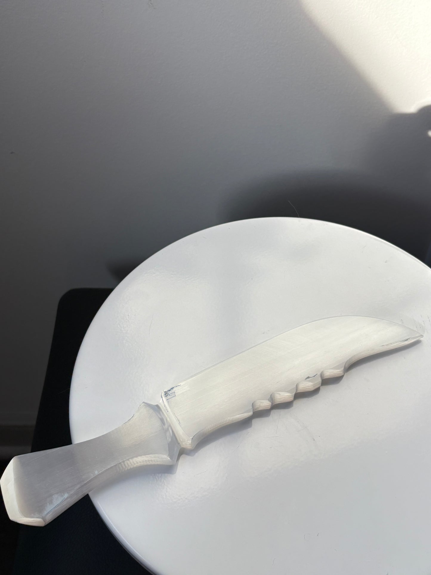 Selenite Knife