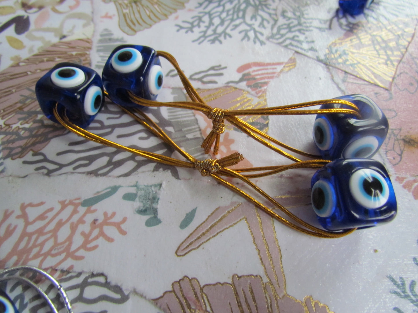 Handmade Evil Eye Hair Balls