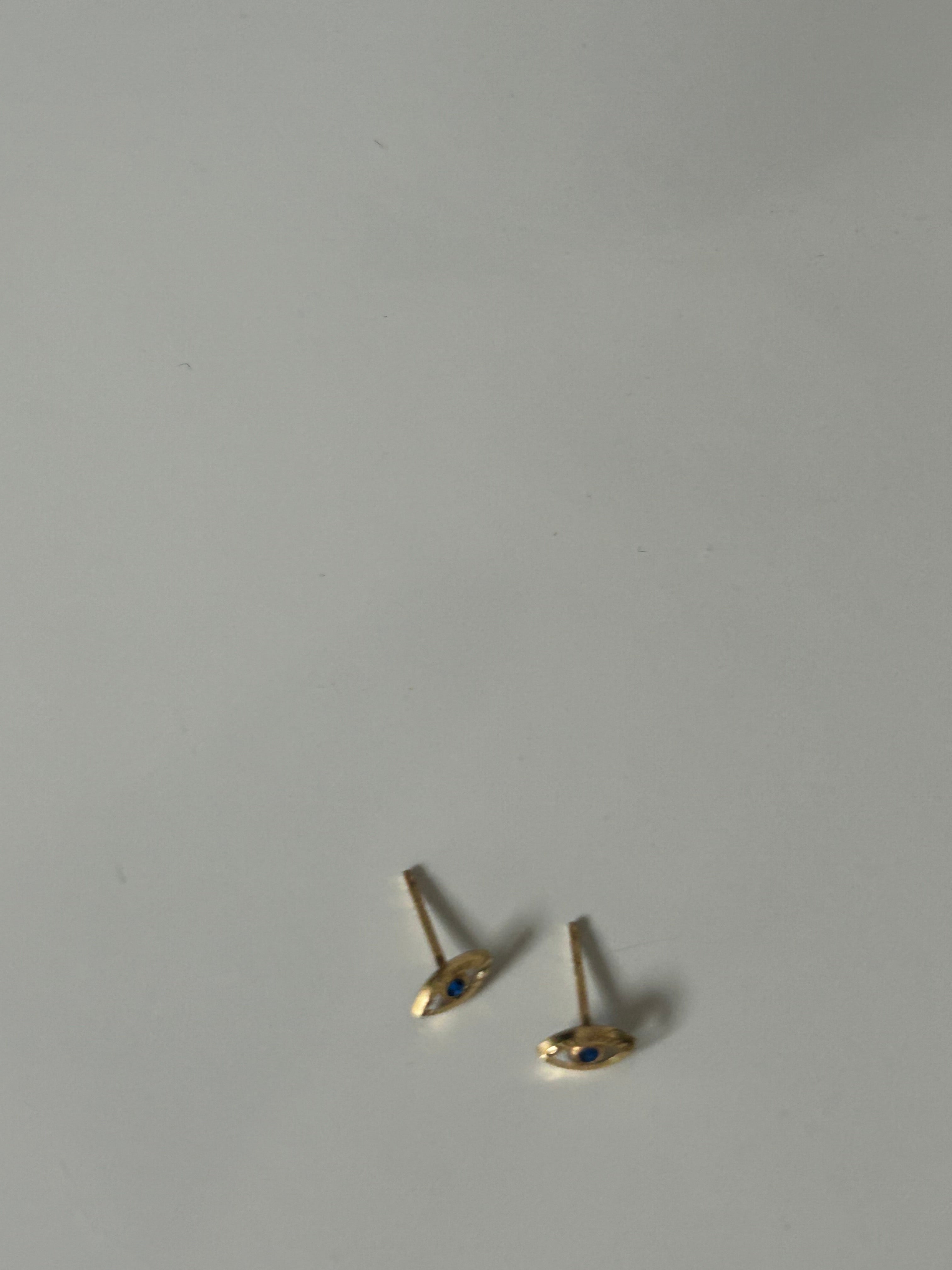 10k Evil Eye Studs