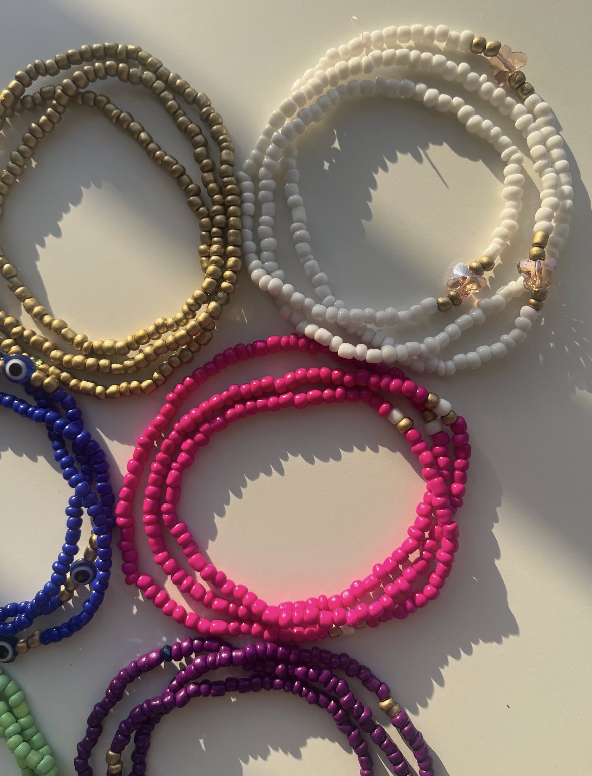 Custom Crystal Waist Bead Set