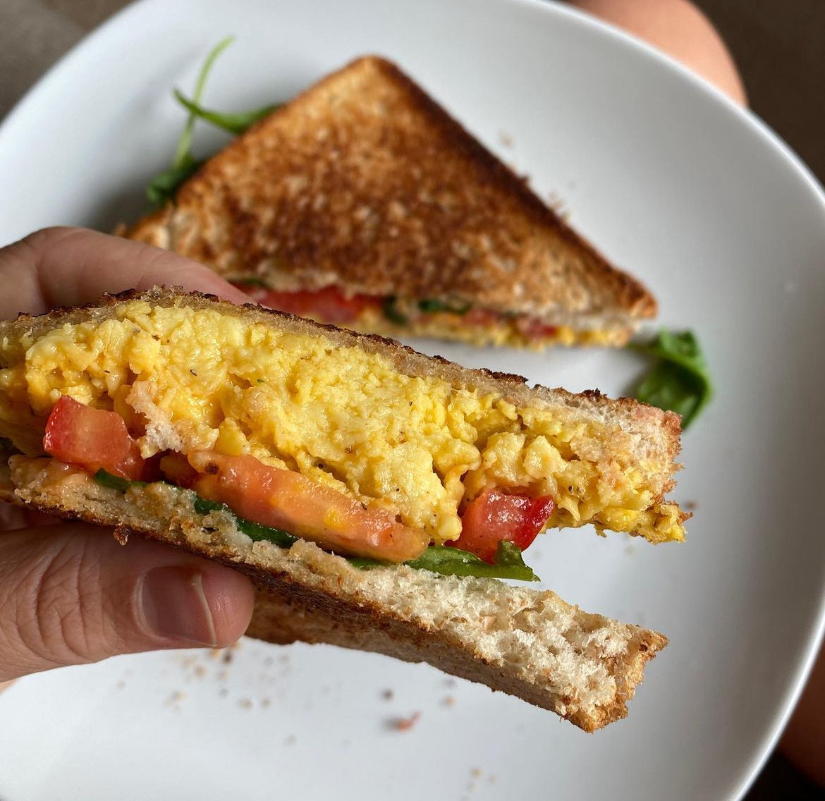 Vegan Egg Sandwich Deluxe