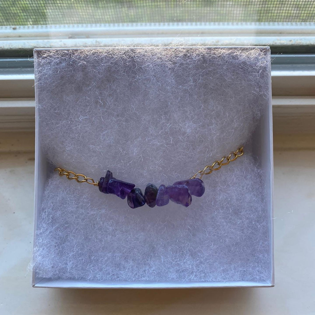 Minimal Crystal Bracelets