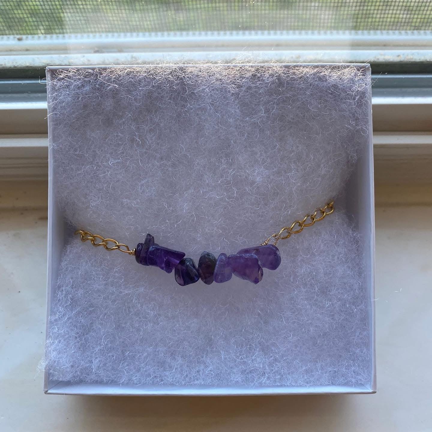 Minimal Crystal Bracelets
