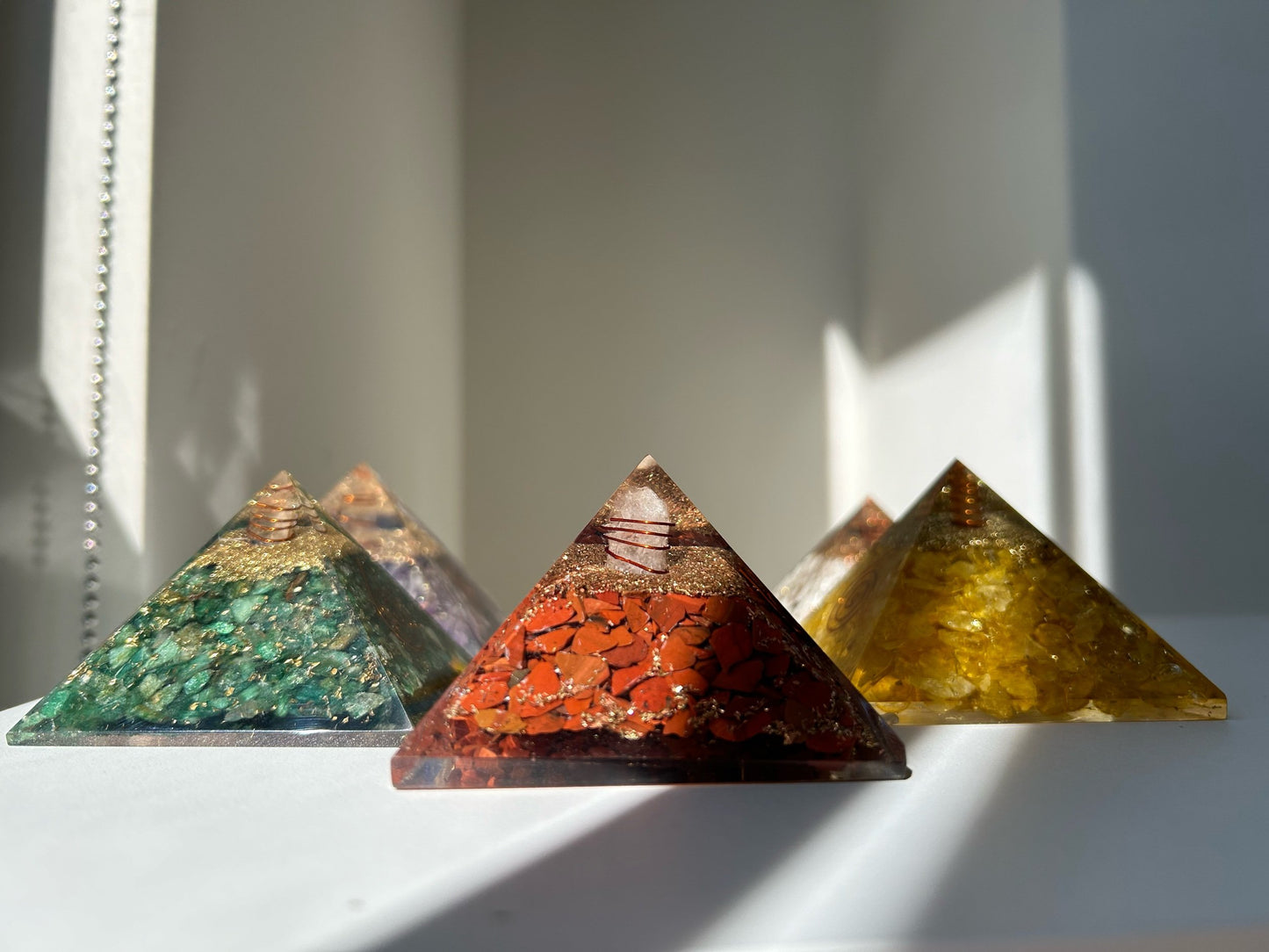 Chakra Pyramid Set