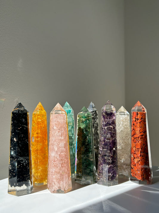 Orgonite Tower Set