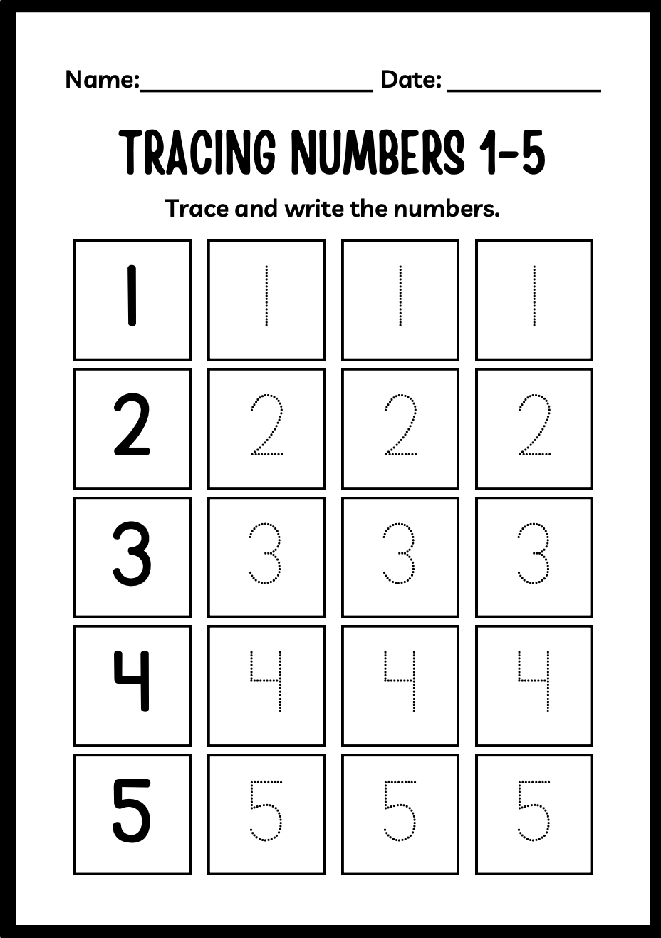 Preschool Learning Pack